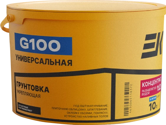Грунтовка G100 10 л в ведре