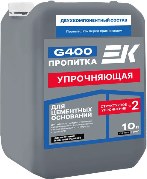 Пропитка упрочняющая EK G400 в канистре