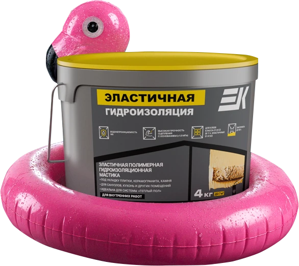 Эластичная гидроизоляция EK в ведре